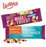 Lorenz Nuss & Frucht im Werbeschuber mit Logo