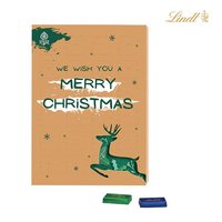Marken Wand Adventskalender Lindt  mit Logo