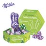 Großes Osternest mit Schokolade von Milka mit Logo