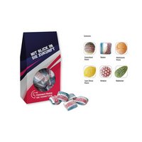 Beutelschachtel mit Bonbons  60g bedruckt mit Logo