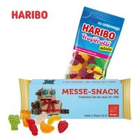 HARIBO Tropifrutti im Werbeschuber mit Logo