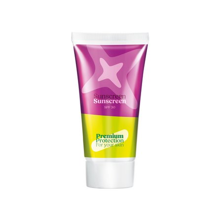 Sonenschutzcreme Tube 25 ml LSF 30 bedruckt mit Logo
