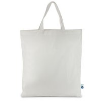 Tragetasche VILLACH 38 x 42 cm aus Holzfasern mit kurzen Henkeln, Made in Germany mit Logo