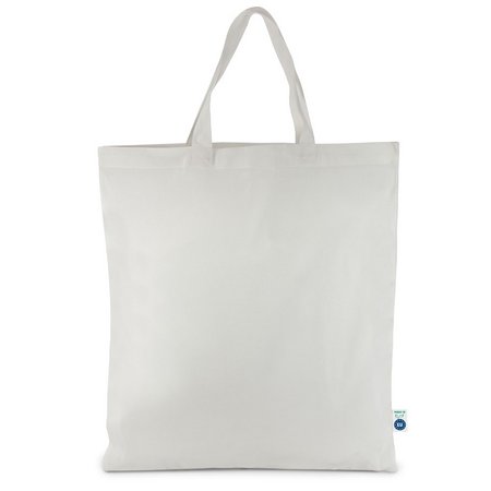 Tragetasche VILLACH 38 x 42 cm aus Holzfasern mit kurzen Henkeln, Made in Germany mit Logo