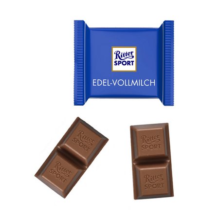 Express Schokolade mit Werbebanderole Ritter Sport