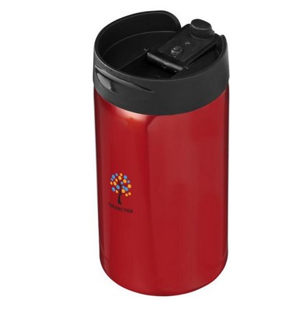 Roter Mojave Isolierbecher 250ml mit Logo