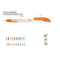 Senator Kugelschreiber Challenger Polished Basic SG bedruckt mit eigenem Logo