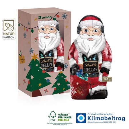 HELLO XMAS Santa 140g mit eigenem Logo