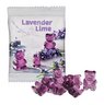 Lavender Lime XXL-Bärchen Fruchtgummi mit Logo