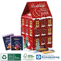 Adventskalender Tee-Haus mit Logo