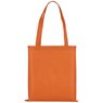PP-Tasche Classic 38 x 42 cm mit zwei langen Henkeln 70 cm mandarin als Werbegeschenk