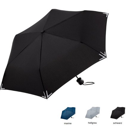 Safebrella Mini-Taschenschirm bedruckt mit Logo