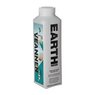 Weiße Papp-Wasserflasche Earth Water 500ml bedruckt mit Logo