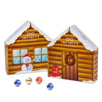 Lindt Lindor Adventskalender Haus Eco mit Logo