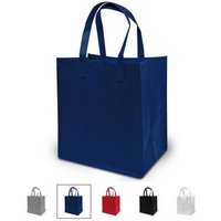 Tragetasche BERGAMO 31 x 33 x 21 cm mit kurzen Henkeln und großem Volumen mit eigenem Logo