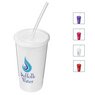 Transparenter Stadion 350 ml doppelwandiger Becher mit Logo