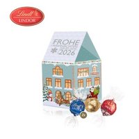 3D Präsent Haus Lindt Lindor Pralinés mit Logo