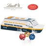 3D Präsent Schiff mit Lindt Lindor Pralinés mit Logo