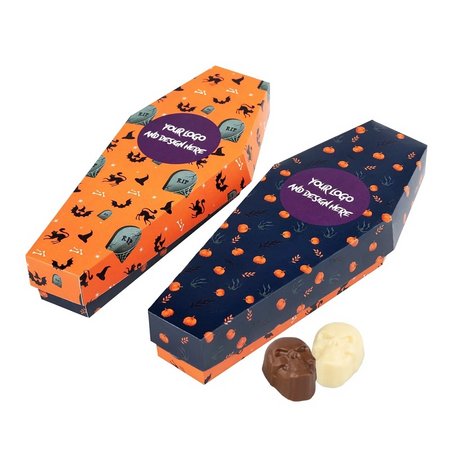 Halloween Pralinen spooky moments Werbeartikel