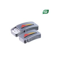 Kleine Schiebedeckeldose Tic-Tac mit Logo