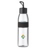 Schwarze Mepal Ellipse 500 ml Flasche mit Logo