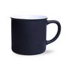 Keramikbecher Loft Supreme schwarz/weiß mit individuellem Logo bedruckt