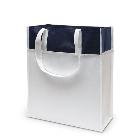 PP-Tasche Brest 32 x 40 x 15 cm mit kurzen Henkeln und Logo