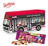 3D Präsent Bus mit Lorenz Nuss & Frucht mit Logo