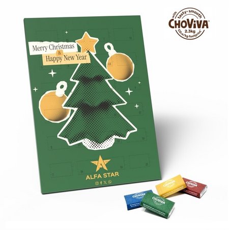 ChoViva Adventskalender Naps DIN A4 mit Logo