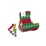 Weihnachtsocke Metallic Sweets 50g mit eigenem Logo