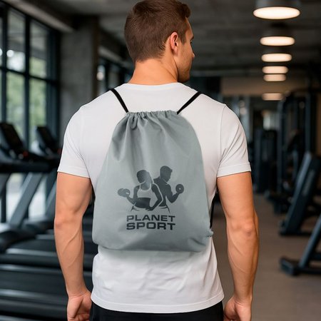 Rucksack CHICAGO 38 x 45 cm aus 300D Polyester mit Innentasche und eigenem Logo