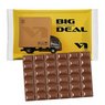 Schoko-Tafel XL im Papierwerbeflowpack mit Logo