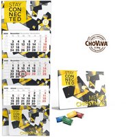 Jahreskalender mit Adventskalender ChoViva Naps ECO mit Logo