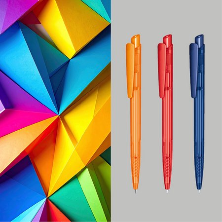 Senator Kugelschreiber Dart Clear als Werbegschenk