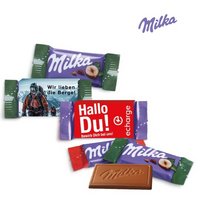 Milka Schokotäfelchen mit Logo