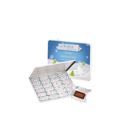 Adventskalender Maxi-Dekordose bedruckt mit Logo