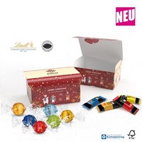 Lindt Schatztruhe mit individueller Werbung oder Logo