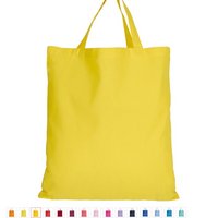 Baumwolltasche CLASSIC 38 x 42 cm mit zwei kurzen Henkeln mit Logo