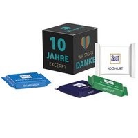 Werbewürfel Ritter SPORT Mini Schokolade mit Logo