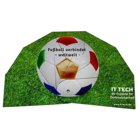 Werbe-Fächer mit Logodruck