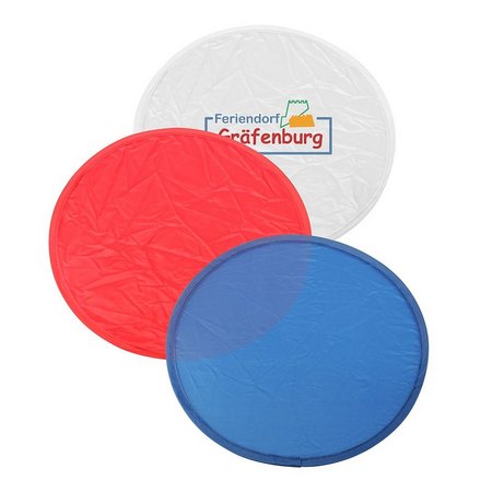 Frisbee faltbar bedruckt mit Logo
