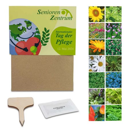 Pflanz-Set mit Logo