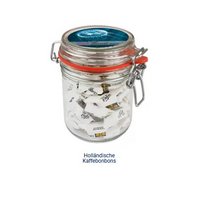 Maxi Weckglas 0,4 Liter mit Logo