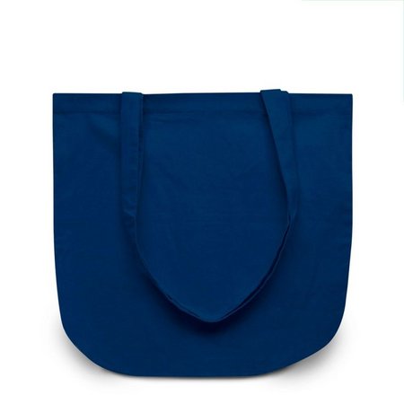 Baumwolltasche New York mit langen Henkeln blau