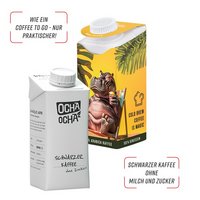 Drink Pack small Ocha-Ocha® schwarzer Kaffee mit Logo