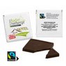 Fairtrade Schokoladen-Täfelchen mit Logo