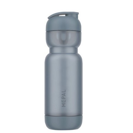 Mepal Shaker 800 ml Sportflasche mit Logo blau