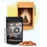 Feuergebrannte Mandeln ohne Zuckerzusatz (vegan), ca. 30g, Standbeutel Mini mit eigenem Logo