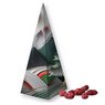 Gebrannte Mandeln Himbeere 30g in in Präsent-Pyramide mit Logo