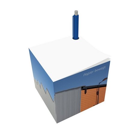 Notizwürfel Mini 8 x 8 x 8 cm als Werbegeschenk